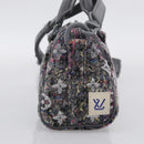 LOUIS VUITTON Monogram Felt Keepall XS Hand Bag Gray M80821 LV Auth 212754SM-4