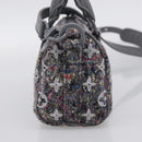 LOUIS VUITTON Monogram Felt Keepall XS Hand Bag Gray M80821 LV Auth 212754SM-5