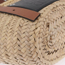 LOEWE x Studio Ghibli Soot Sprite Basket Bag Small Raffia Beige Auth 212755M-10