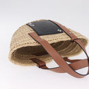 LOEWE x Studio Ghibli Soot Sprite Basket Bag Small Raffia Beige Auth 212755M-6