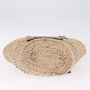 LOEWE x Studio Ghibli Soot Sprite Basket Bag Small Raffia Beige Auth 212755M-9