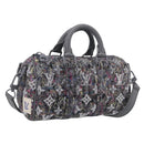 LOUIS VUITTON Monogram Felt Keepall XS Hand Bag Gray M80821 LV Auth 212758SM-1