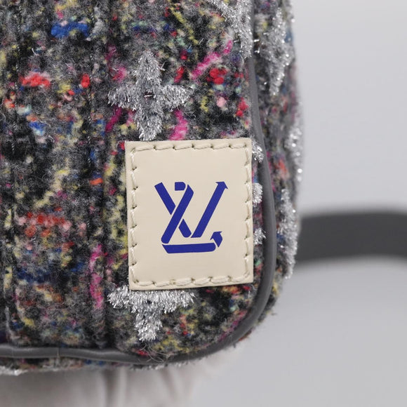 LOUIS VUITTON Monogram Felt Keepall XS Hand Bag Gray M80821 LV Auth 212758SM