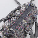 LOUIS VUITTON Monogram Felt Keepall XS Hand Bag Gray M80821 LV Auth 212758SM-6