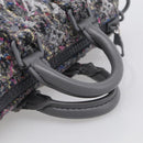 LOUIS VUITTON Monogram Felt Keepall XS Hand Bag Gray M80821 LV Auth 212758SM-7
