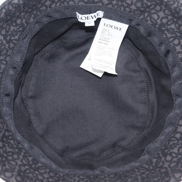 LOEWE x Studio Ghibli No-Face Bucket Hat Canvas Black Auth 212759SM