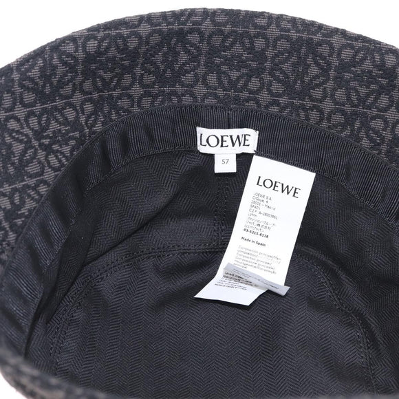 LOEWE x Studio Ghibli No-Face Bucket Hat Canvas Black Auth 212759SM