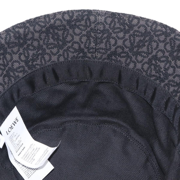 LOEWE x Studio Ghibli No-Face Bucket Hat Canvas Black Auth 212759SM