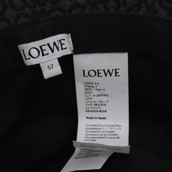 LOEWE x Studio Ghibli No-Face Bucket Hat Canvas Black Auth 212759SM