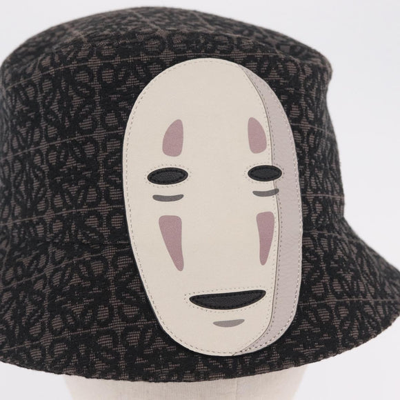 LOEWE x Studio Ghibli No-Face Bucket Hat Canvas Black Auth 212759SM