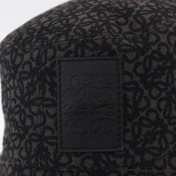 LOEWE x Studio Ghibli No-Face Bucket Hat Canvas Black Auth 212759SM
