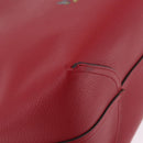 Coach x Disney Snow White Tote Bag Leather Red Gold Auth 212761M-12