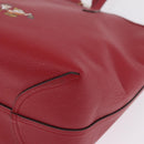 Coach x Disney Snow White Tote Bag Leather Red Gold Auth 212761M-13