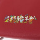 Coach x Disney Snow White Tote Bag Leather Red Gold Auth 212761M-14
