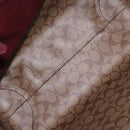 Coach x Disney Snow White Tote Bag Leather Red Gold Auth 212761M-20