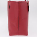 Coach x Disney Snow White Tote Bag Leather Red Gold Auth 212761M-5