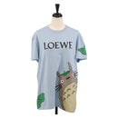 LOEWE x Ghibli Totoro Short-Sleeved T-Shirt Cotton Light Blue Auth 212767M-1