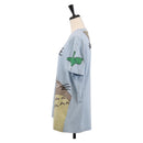 LOEWE x Ghibli Totoro Short-Sleeved T-Shirt Cotton Light Blue Auth 212767M-4