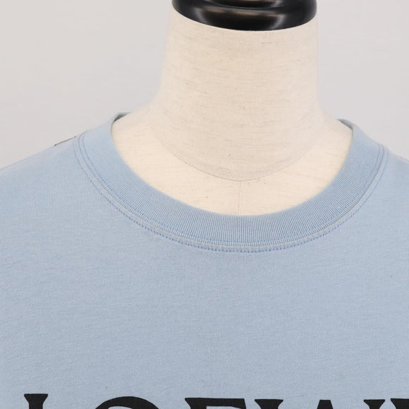 LOEWE x Ghibli Totoro Short-Sleeved T-Shirt Cotton Light Blue Auth 212767M