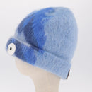 LOEWE x Studio Ghibli Beanie Calcifer Moheya Blue White Auth 212768M-4