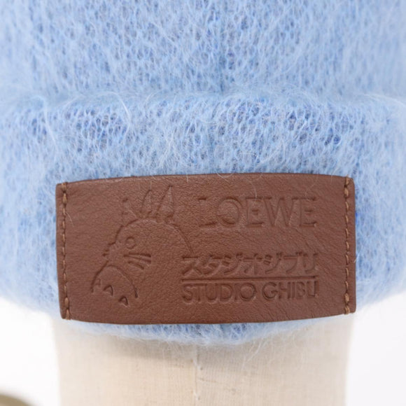 LOEWE x Studio Ghibli Beanie Calcifer Moheya Blue White Auth 212768M