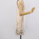 LOEWE Amazona 16 Hand Bag Leather White Gold Auth 212769SM-27