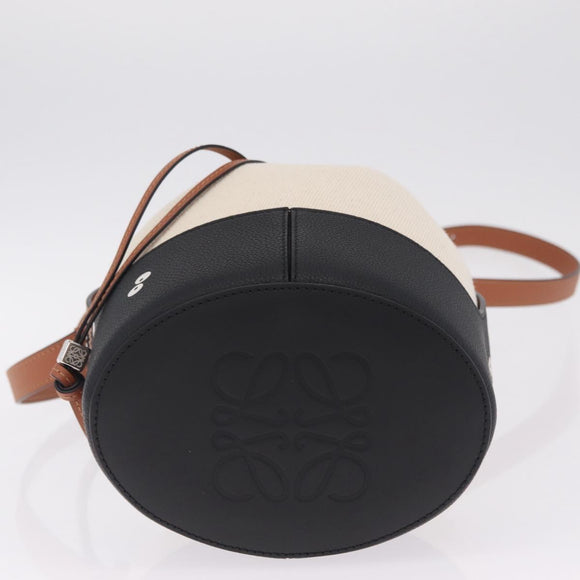 LOEWE x Studio Ghibli Soot Sprite Balloon Bag Small Canvas Beige Auth 212770SM