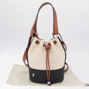LOEWE x Studio Ghibli Soot Sprite Balloon Bag Small Canvas Beige Auth 212770SM-28