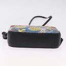 Coach x Disney × Keith Haring Mickey Mouse Bag Leather Black Gold Auth 212771M-11