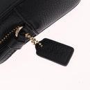Coach x Disney × Keith Haring Mickey Mouse Bag Leather Black Gold Auth 212771M-16