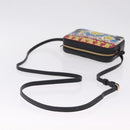 Coach x Disney × Keith Haring Mickey Mouse Bag Leather Black Gold Auth 212771M-7