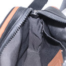 Coach x PAC MAN Shoulder Bag Leather Brown Silver Auth 212772M-20