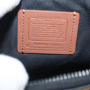 Coach x Disney × Keith Haring Shoulder Bag PVC Leather Yellow Auth 212773M-16