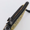 Coach x Disney × Keith Haring Shoulder Bag PVC Leather Yellow Auth 212773M-6
