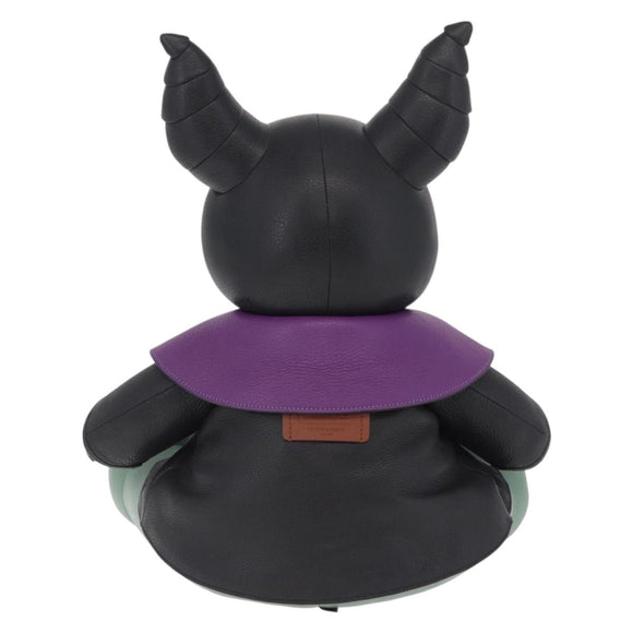 Coach x Disney Collectible Bear Maleficent Object Leather Black Auth 212774M