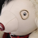 Coach x Disney Collectible Bear Cruella Object Leather White Red Auth 212775M-14