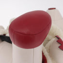 Coach x Disney Collectible Bear Cruella Object Leather White Red Auth 212775M-9