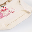 GUCCI x Disney Parker Mickey Mouse Minnie Mouse Cotton Beige Pink Auth 212776M-13