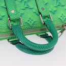LOUIS VUITTON Monogram Taurillon Illusion Keepall XS Green M59691 Auth 212778SM-7