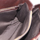 Miu Miu Hand Bag Leather Brown Gold Auth 212794A-18