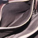 Miu Miu Hand Bag Leather Brown Gold Auth 212794A-21