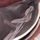 Miu Miu Hand Bag Leather Brown Gold Auth 212794A-25