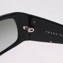 PRADA Sunglasses plastic Black CC Auth 212901-10