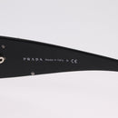 PRADA Sunglasses plastic Black CC Auth 212901-13