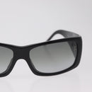 PRADA Sunglasses plastic Black CC Auth 212901-5