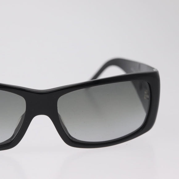 PRADA Sunglasses plastic Black CC Auth 212901