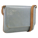 LOUIS VUITTON Monogram Vernis Thompson Street Bag Lavande M91009 LV Auth 212910-1