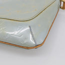 LOUIS VUITTON Monogram Vernis Thompson Street Bag Lavande M91009 LV Auth 212910-12