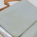 LOUIS VUITTON Monogram Vernis Thompson Street Bag Lavande M91009 LV Auth 212910-15