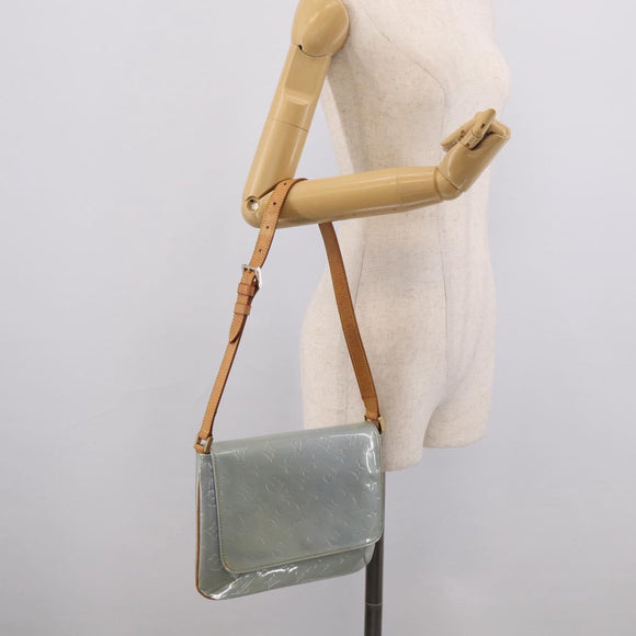 LOUIS VUITTON Monogram Vernis Thompson Street Bag Lavande M91009 LV Auth 212910